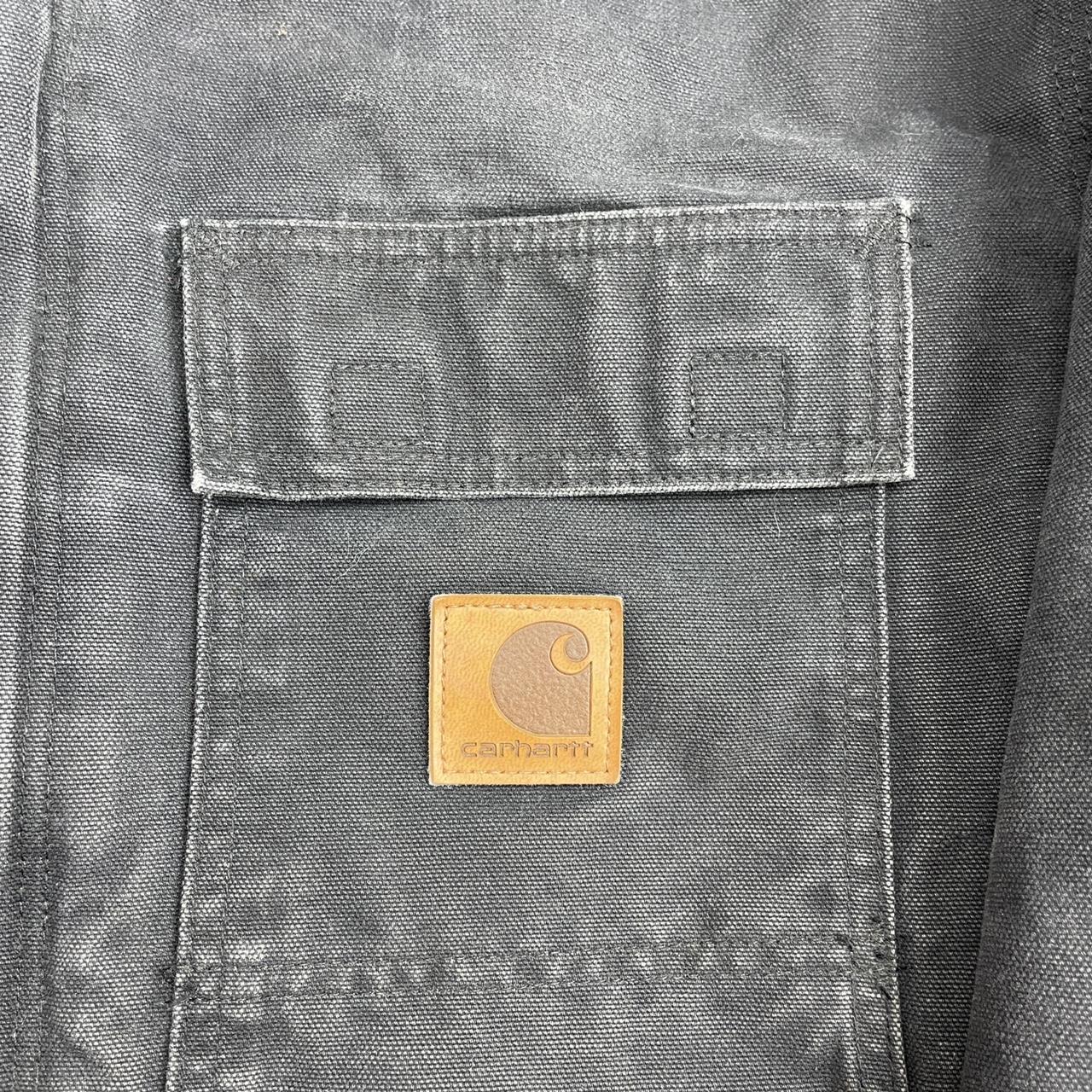 Carhartt work jacket Corduroy collar, in great... - Depop