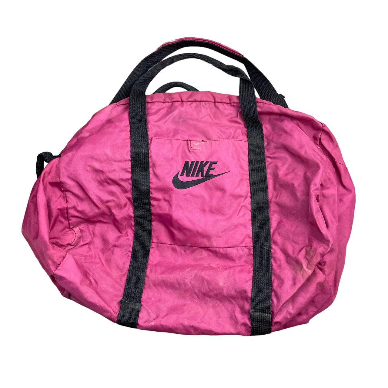 Pink nike duffle bag online