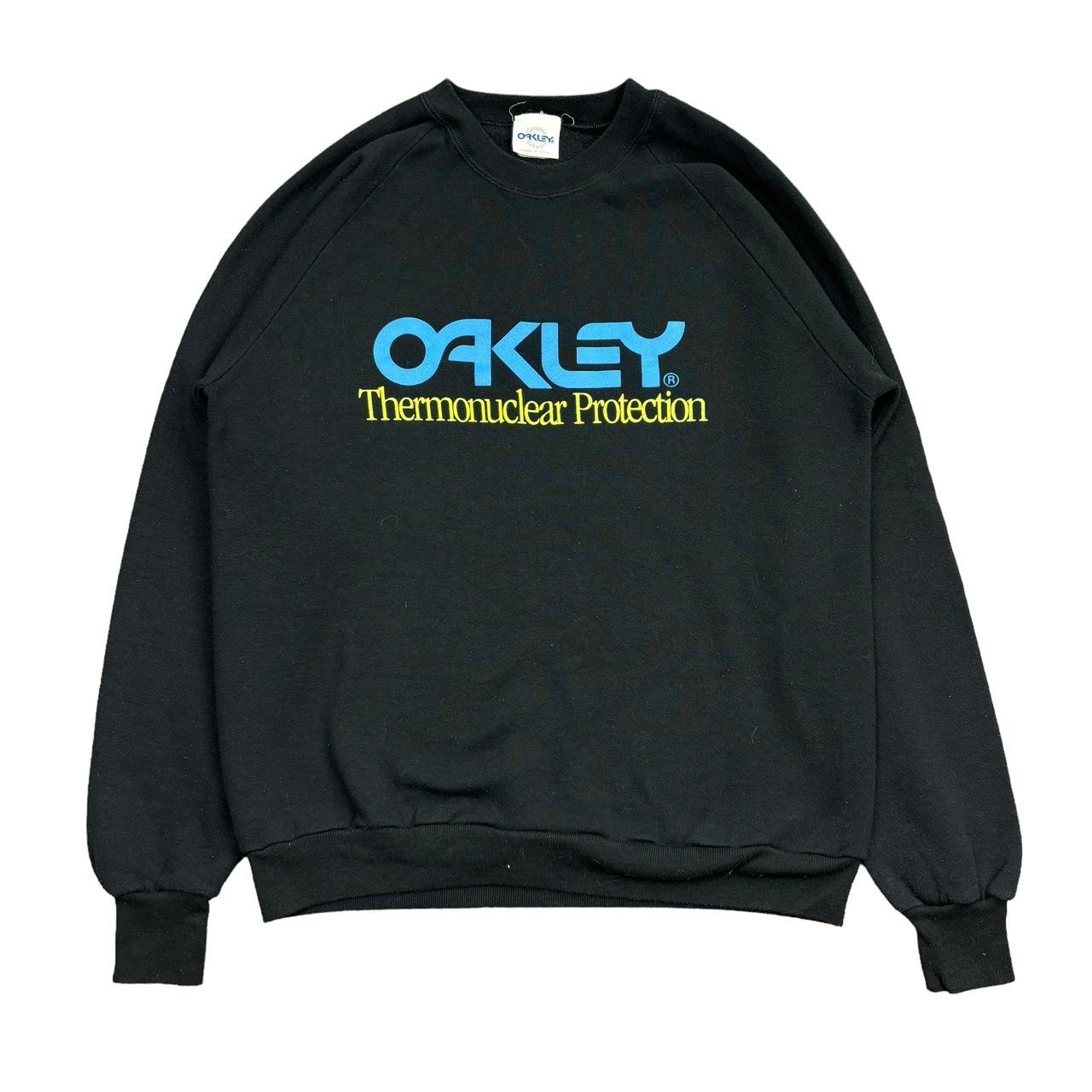 90s oakley software sweat shirt