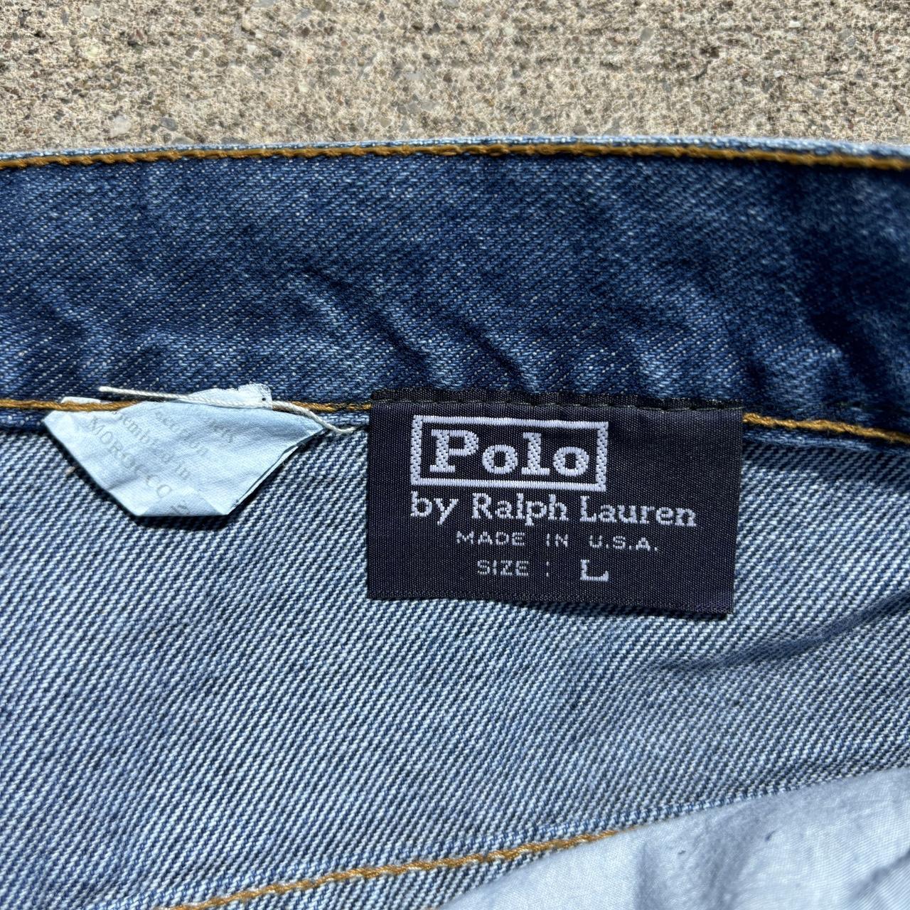 Vintage 90s Polo Ralph Lauren Baggy Denim Jeans • | Depop