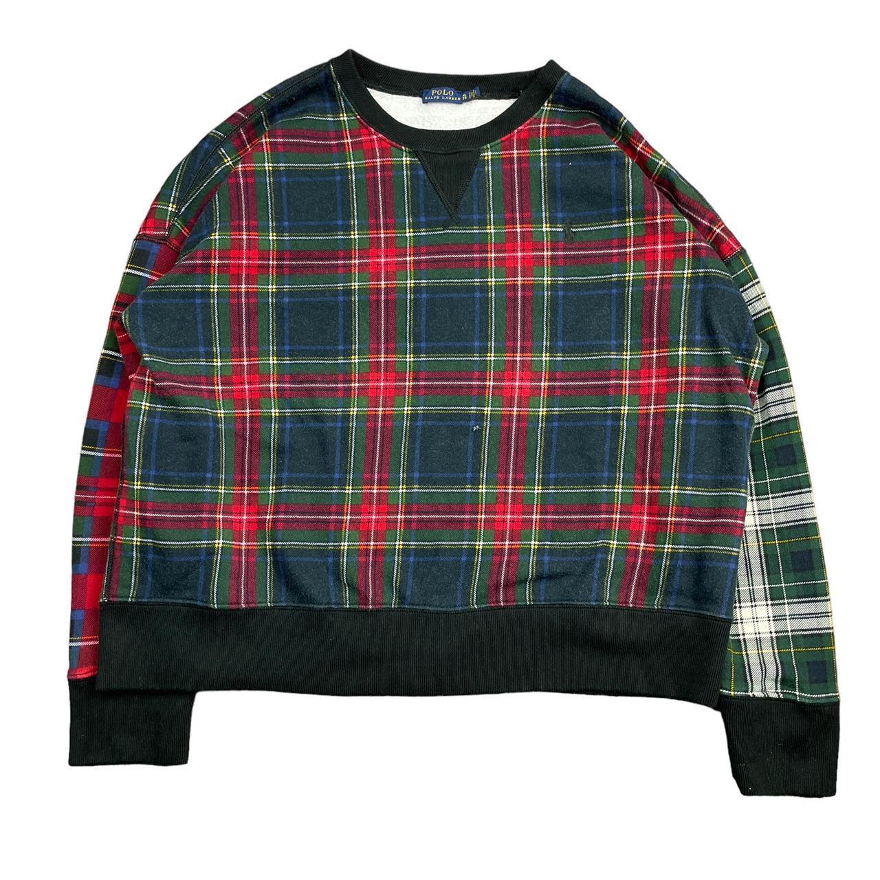 Polo outlet Ralph Lauren Plaid Sweatshirt XS