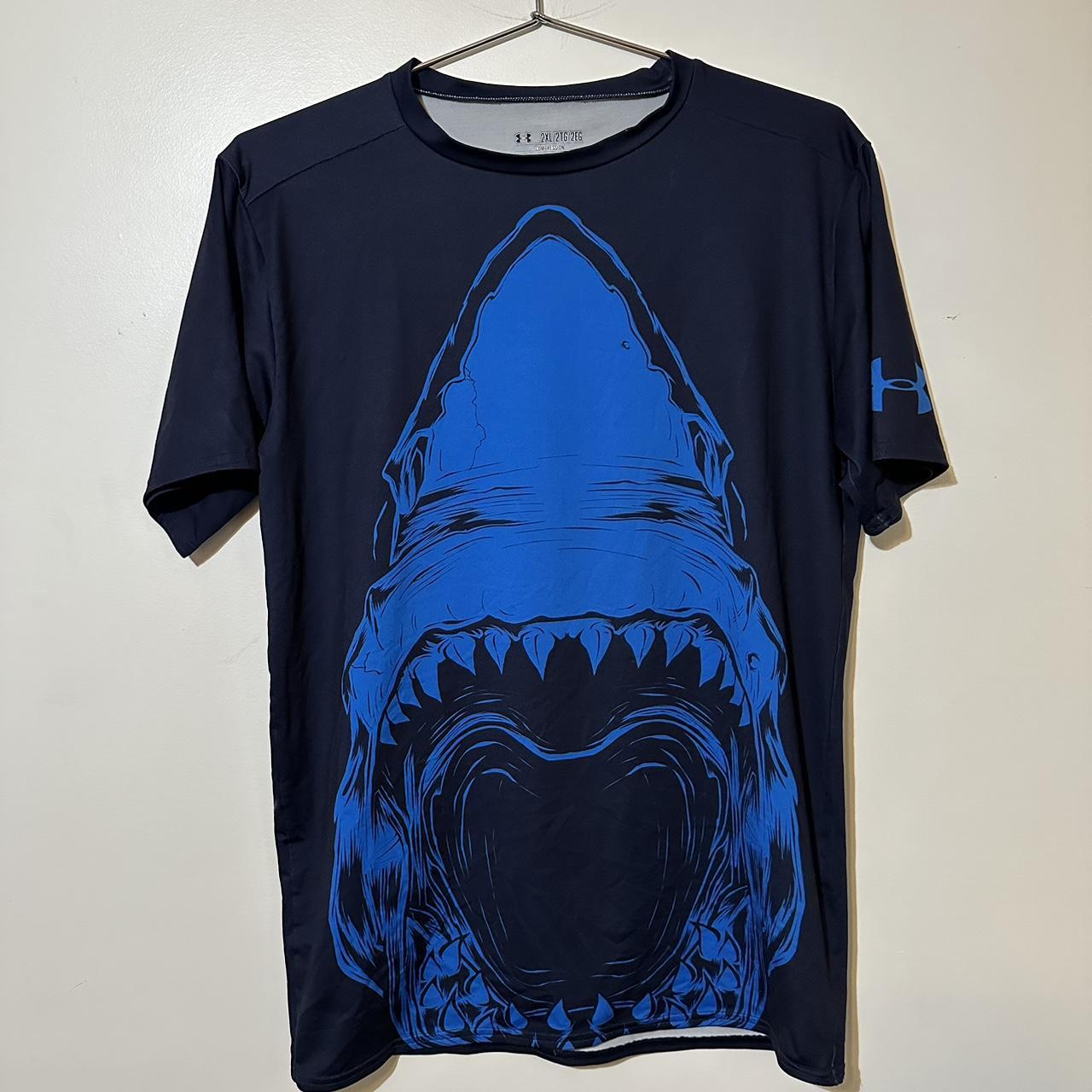 Under armour shop shark shirt