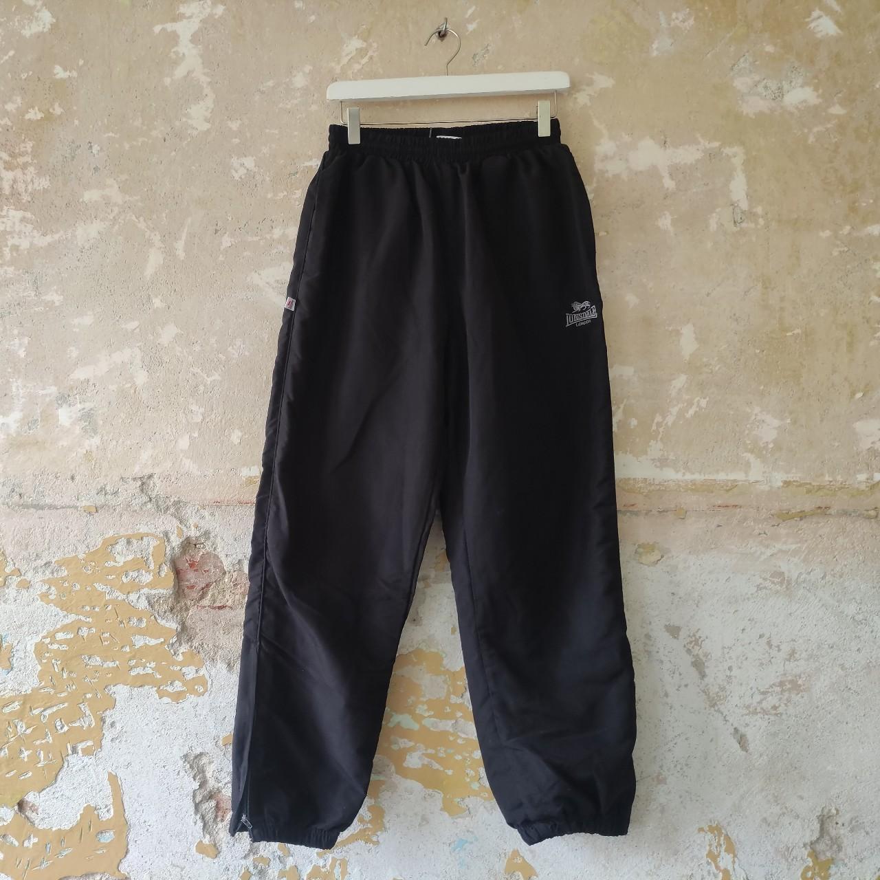 Vintage Lonsdale track pants Fits: M Condition:... - Depop