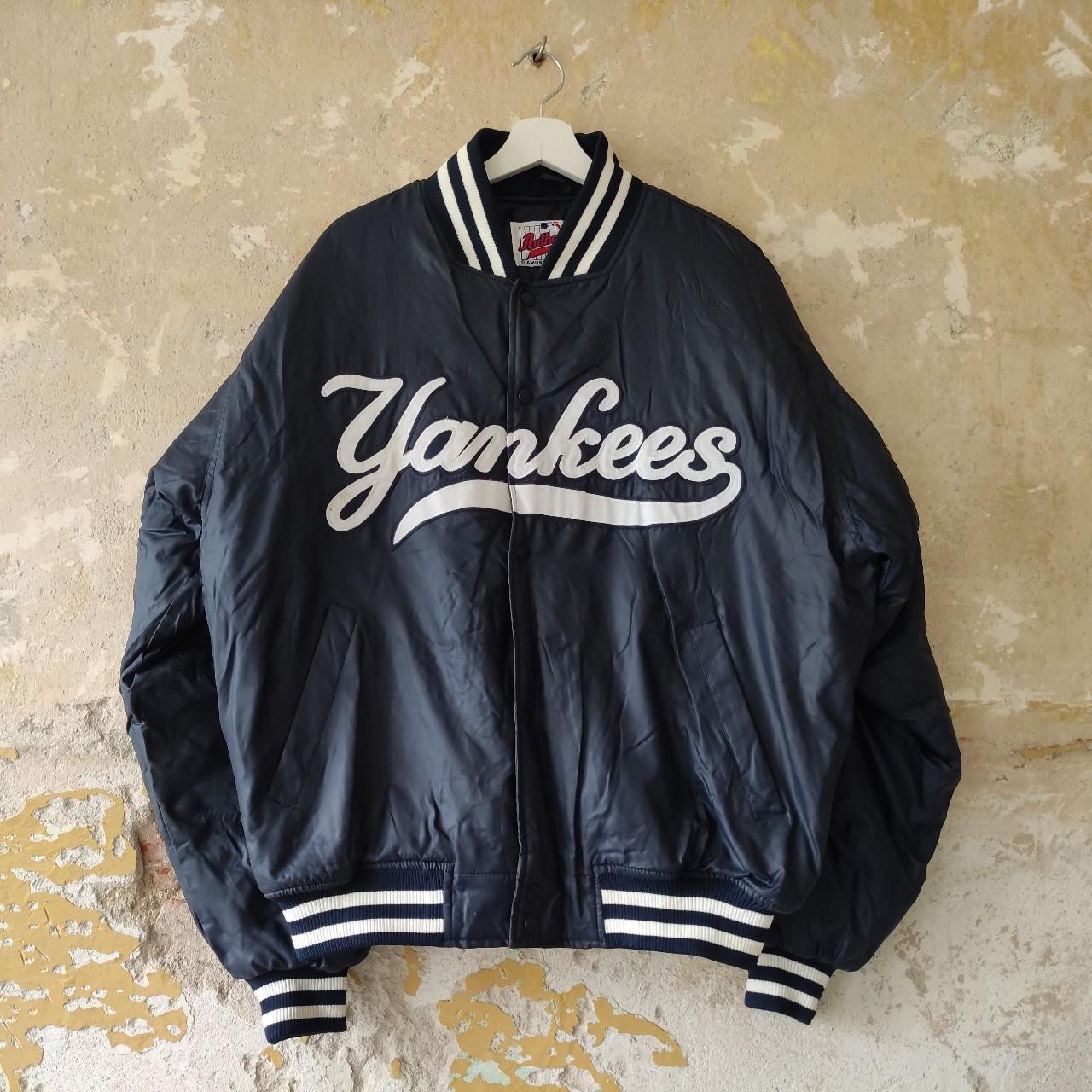 Vintage New York Yankees Jacket By Majestic - Depop