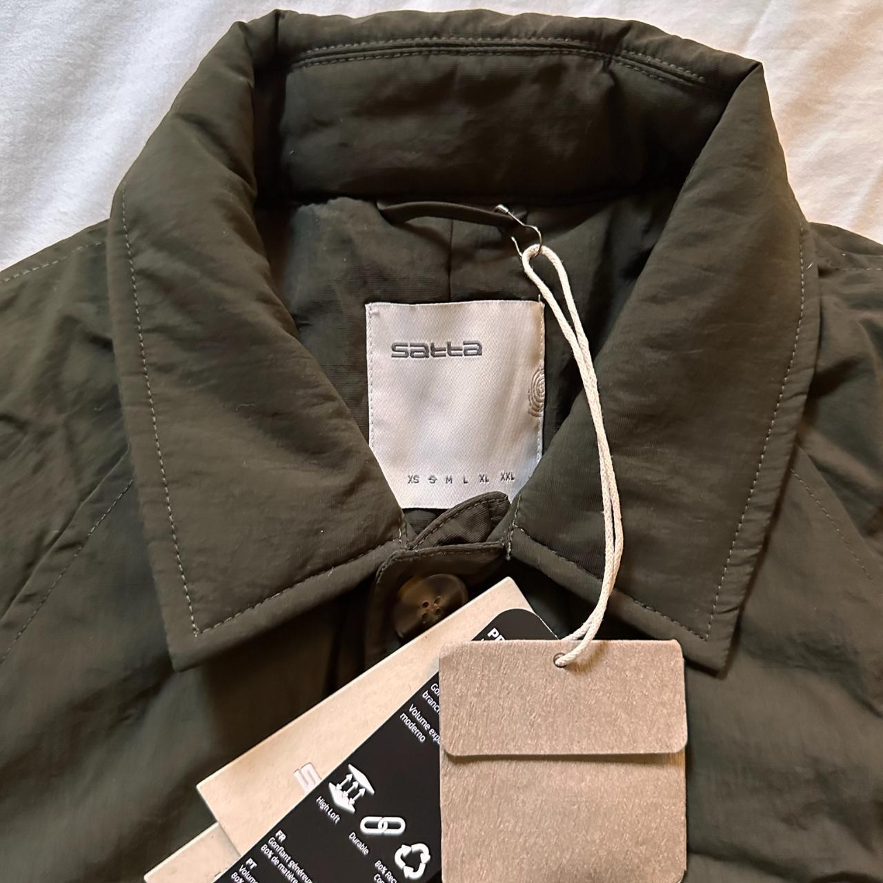 Satta Men's Green and Brown Coat (2)