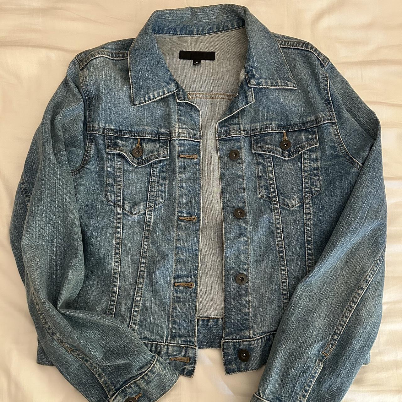 Uniqlo Denim Jacket Size: M New, Never... - Depop