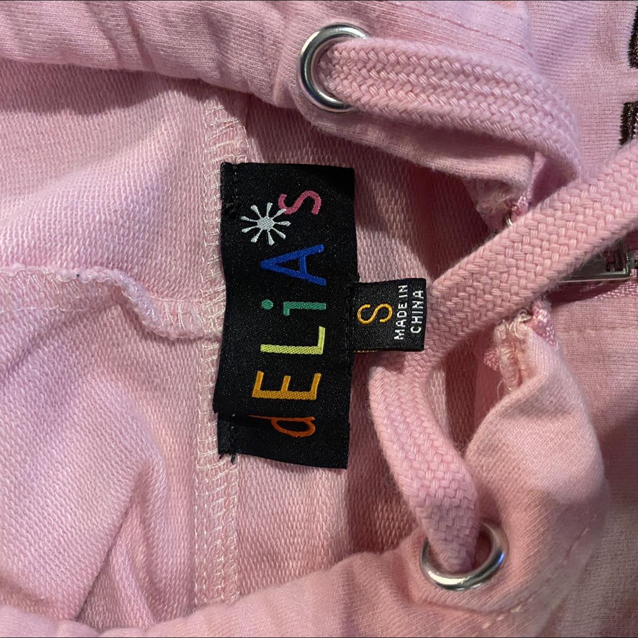 y2k dollkill x delias baby pink tracksuit jacket.... - Depop