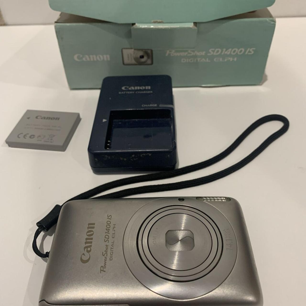 Canon PowerShot SD 1400 IS Digital ELPH 14.1MP... Depop