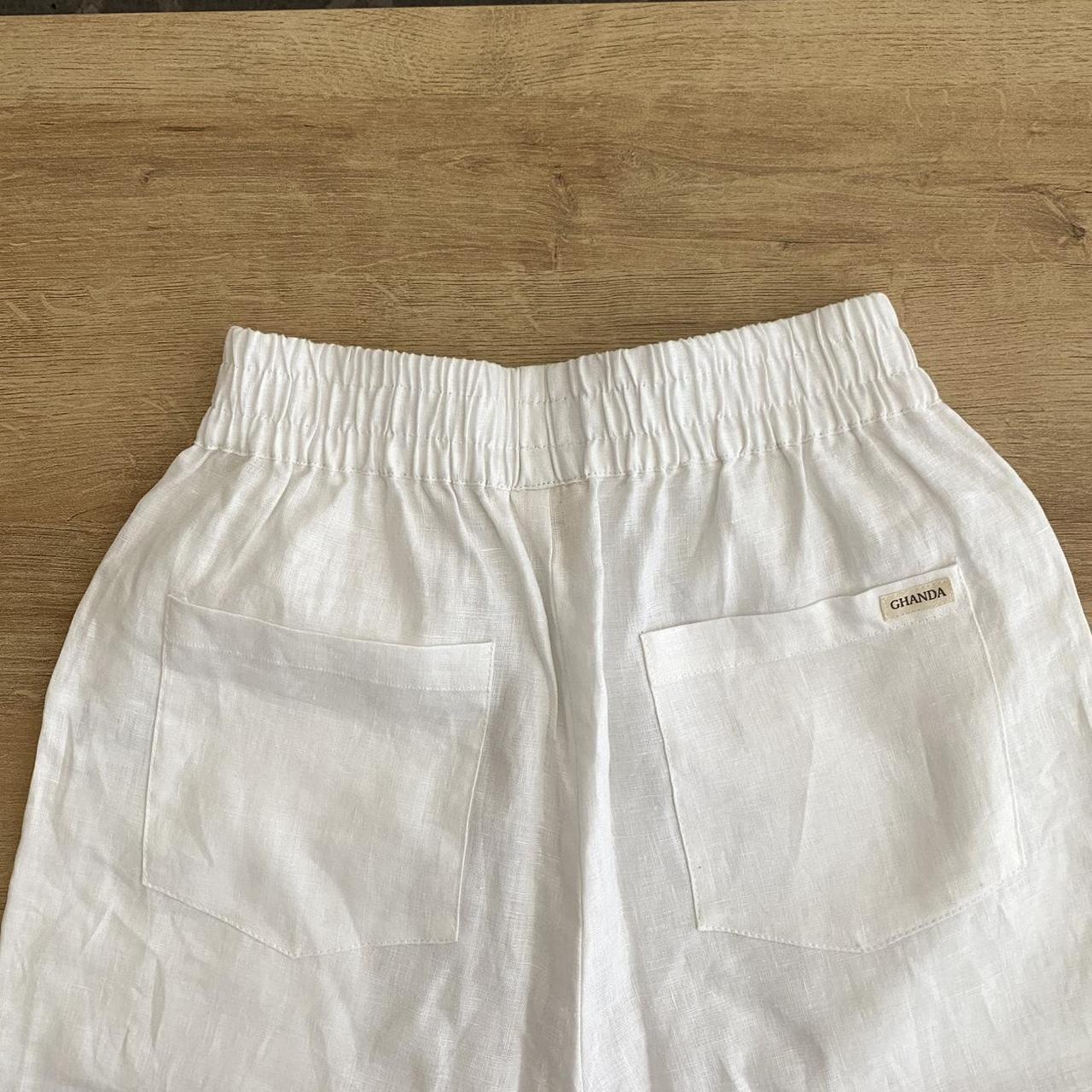 linen pants from ghanda! i’ve worn two times but... - Depop