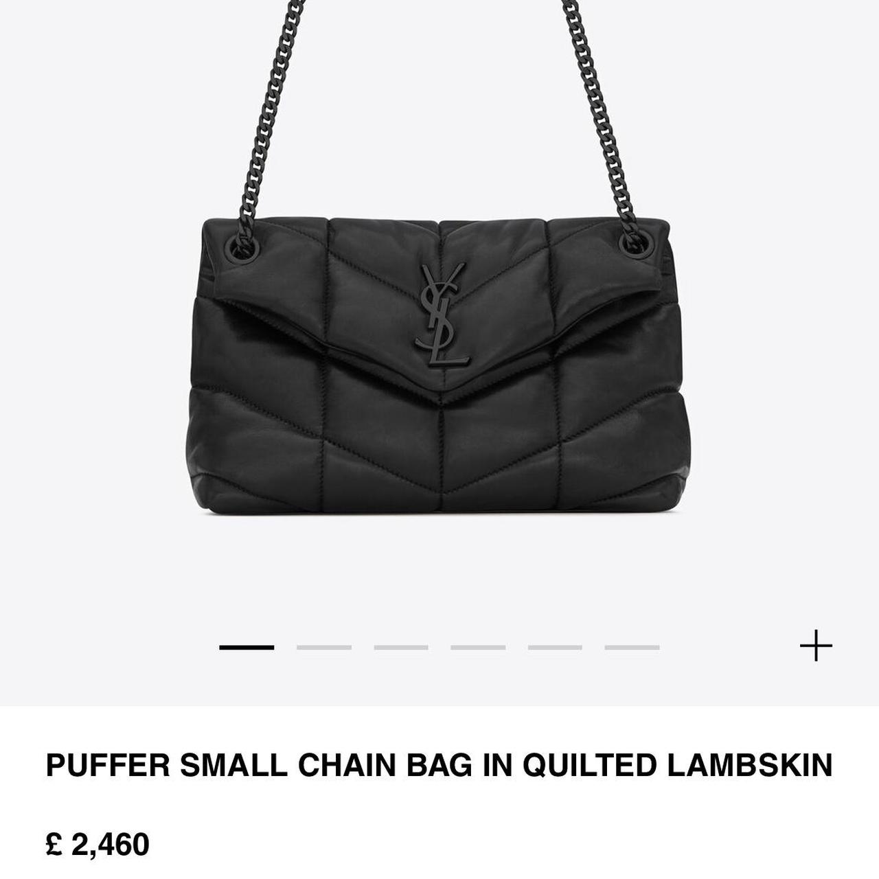 YSL SMALL PUFFER BAG Genuine item with tags as shown... Depop