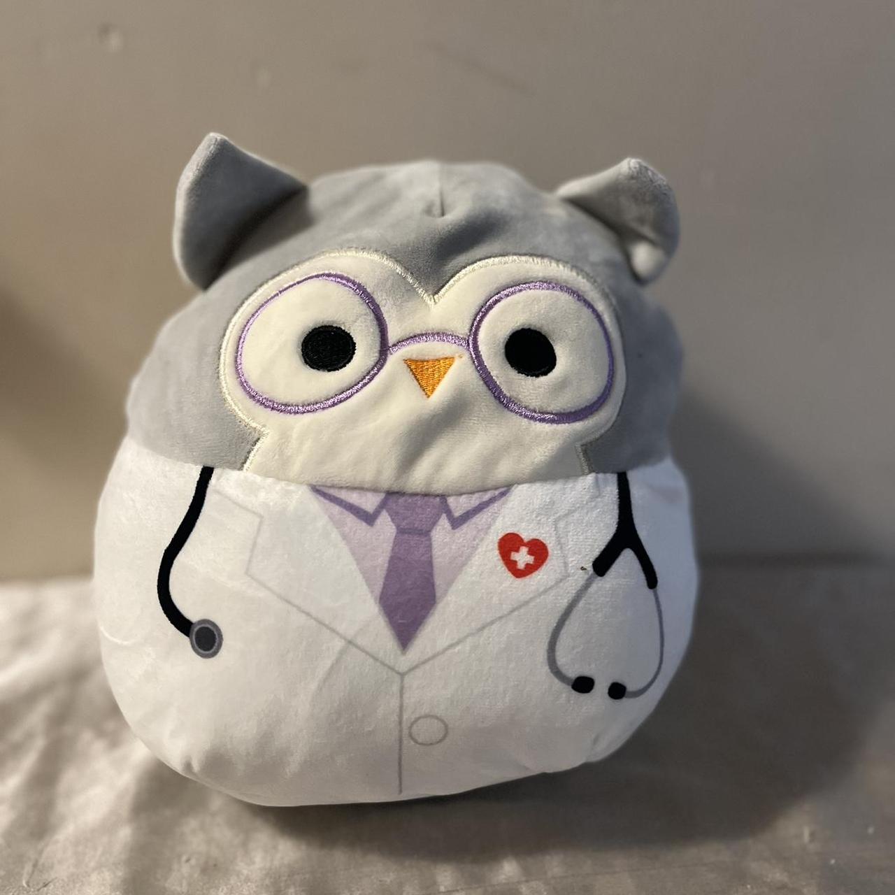 Grey owl squishmallow on sale