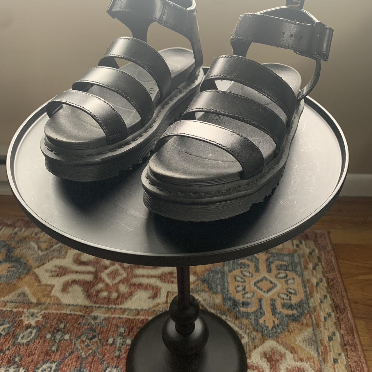 martens platform sandals