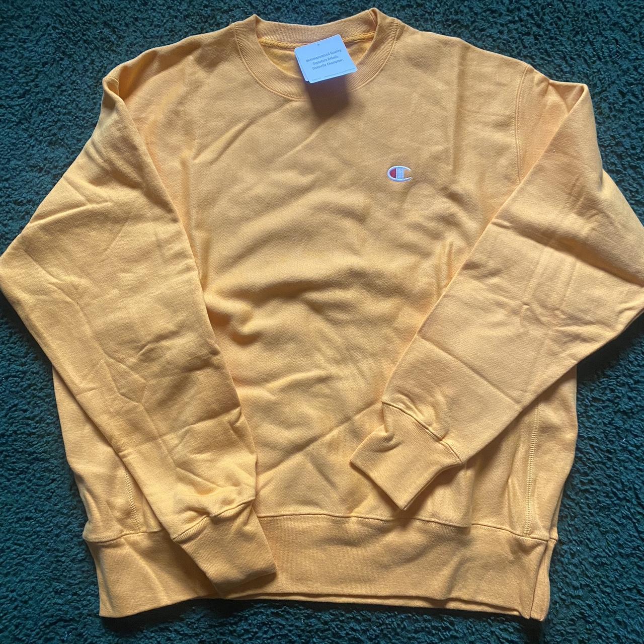 Pastel yellow 2024 champion crewneck