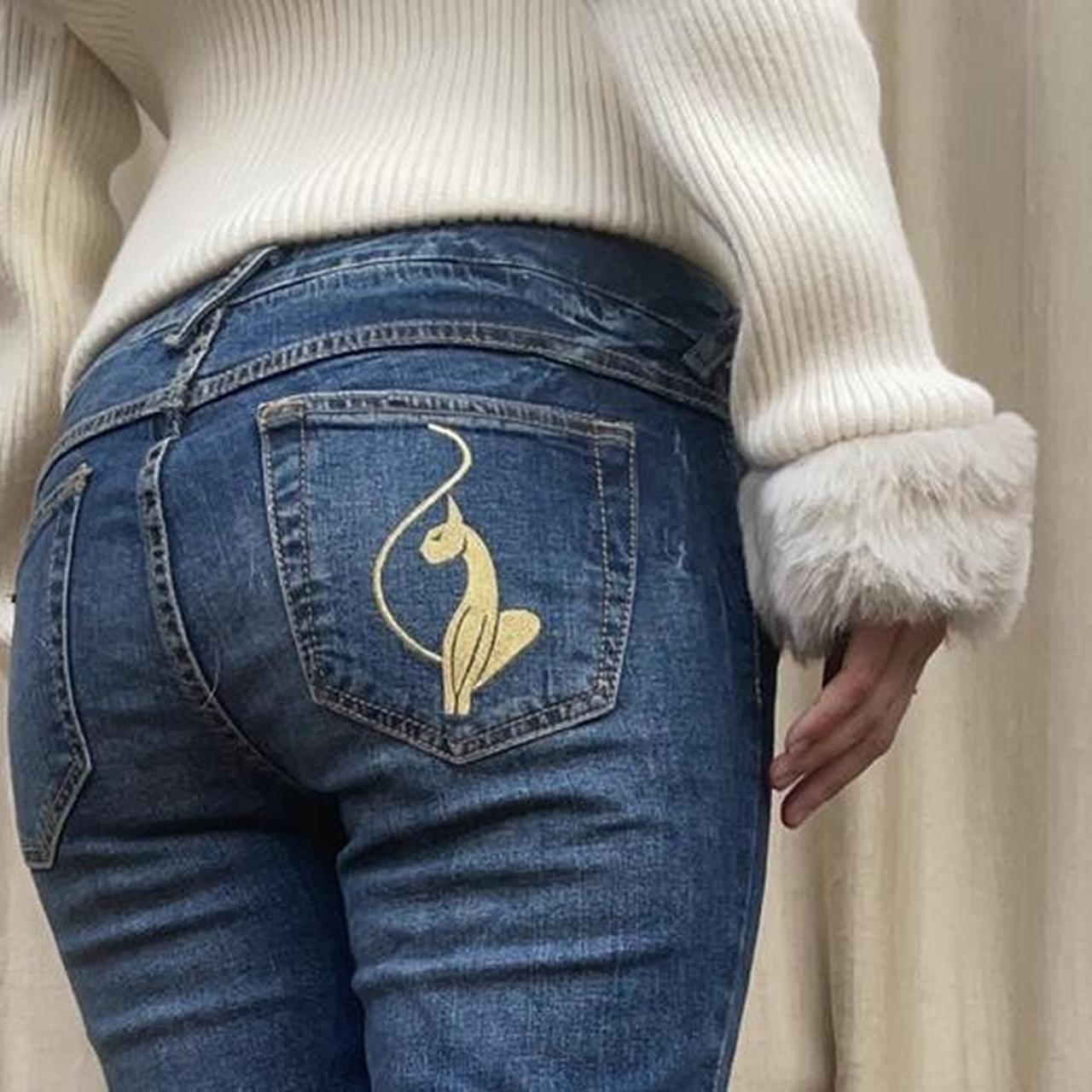 Baby Phat low waisted straight leg jeans ♡ No... - Depop