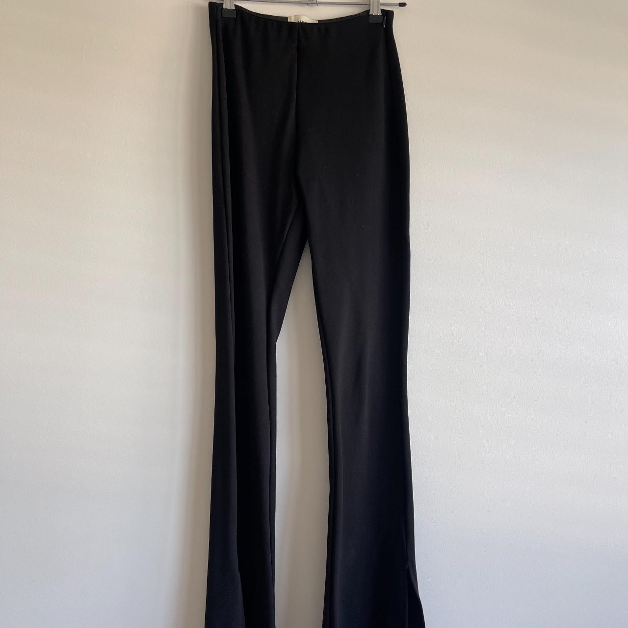 DISSH Flared Black Pants Size 6 - Depop