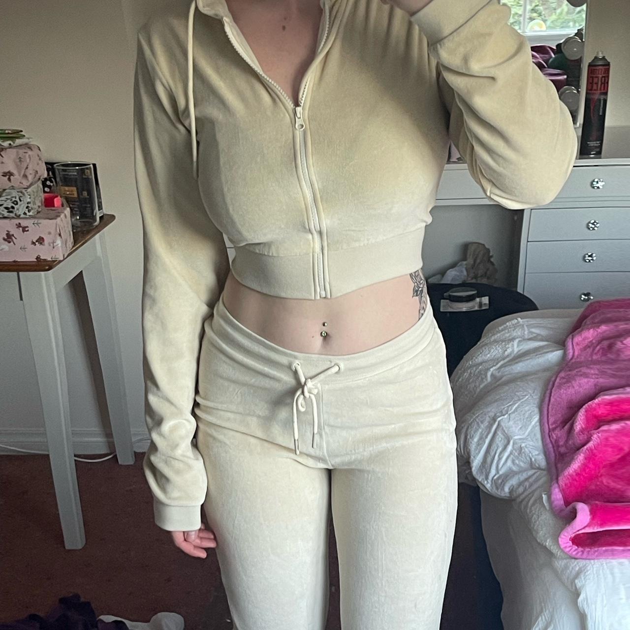 Glassons velour set These track pants feature velour... Depop