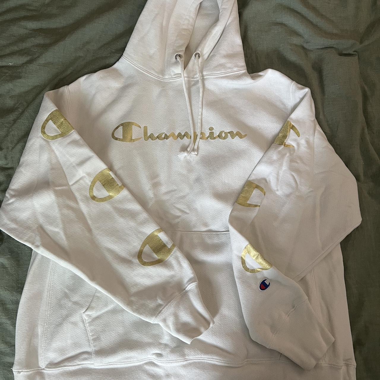 White gold champion on sale hoodie