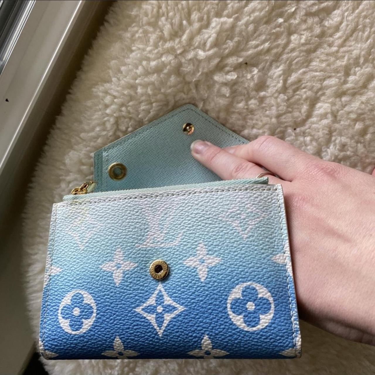 Louis Vuitton, Bags, Summer 2 Blue Beach Victorine Wallet