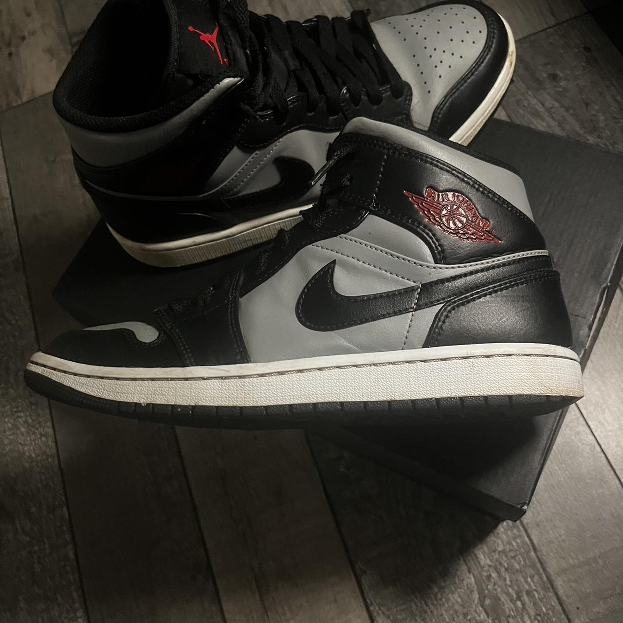 JORDAN 1 shadow red Some creases Comes with box - Depop