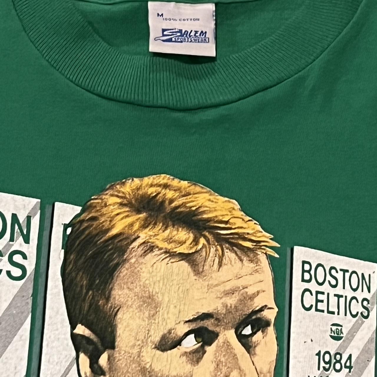Vintage Boston Celtics Shirt 🖤 90s Salem Celtics - Depop