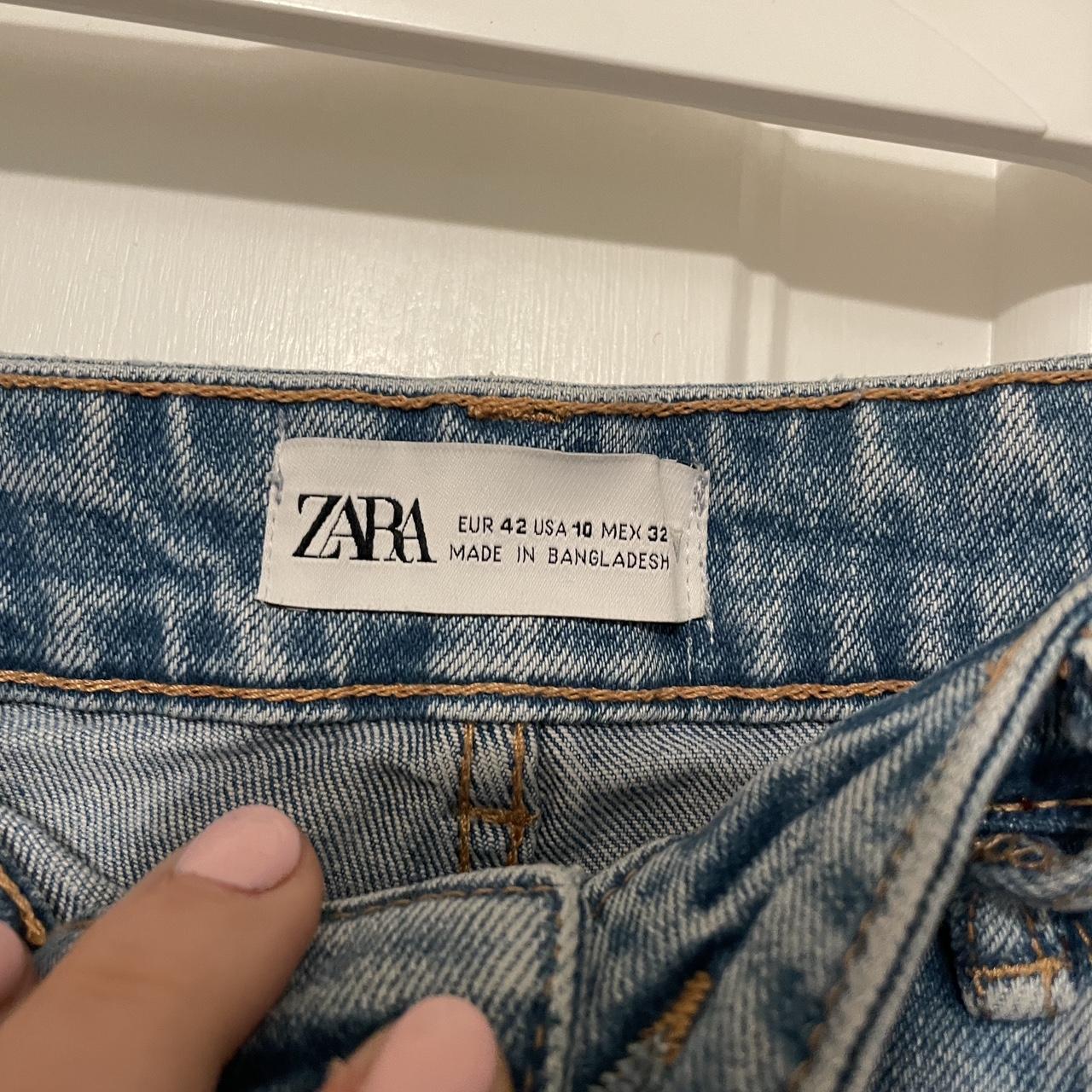 Zara Women's Blue And Navy Shorts 