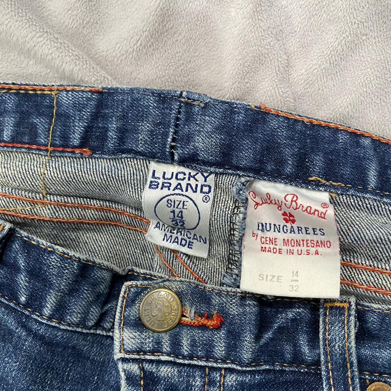 Lucky brand flare/cowboy jeans #vintagedenim... - Depop