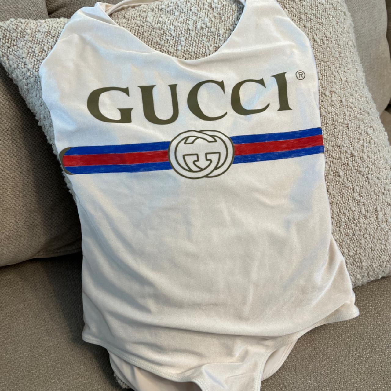 Gucci bathing suit. Size xxs (needs small fit on... Depop