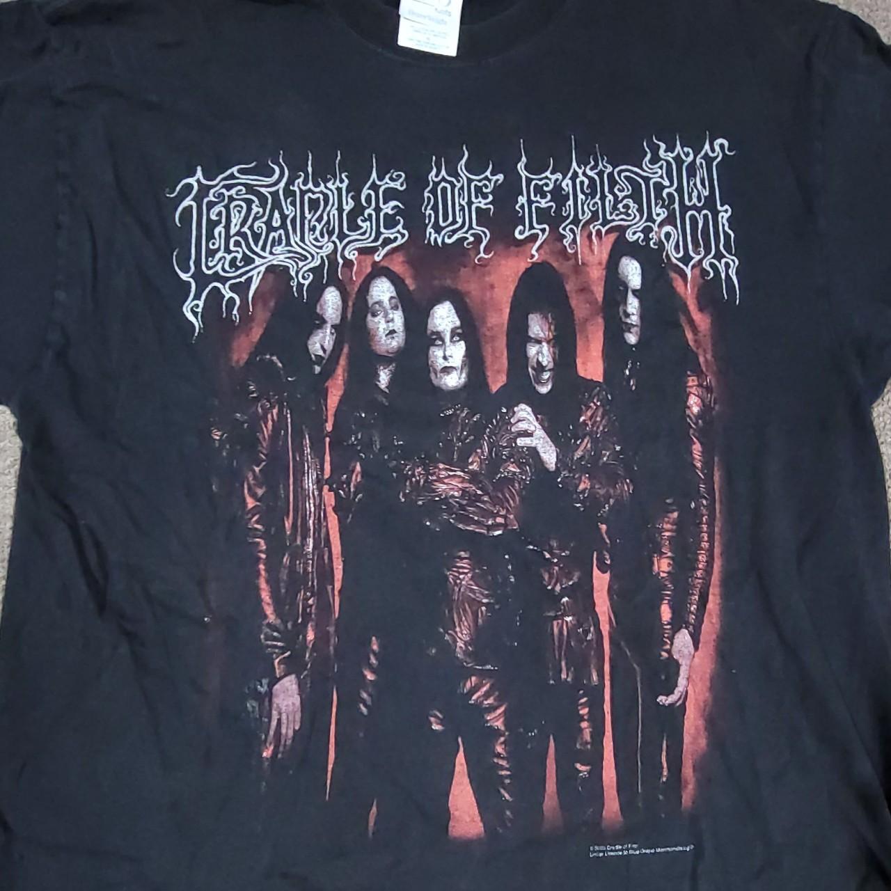 Vintage 2003 Cradle Of Filth Children Of A Lesser... - Depop