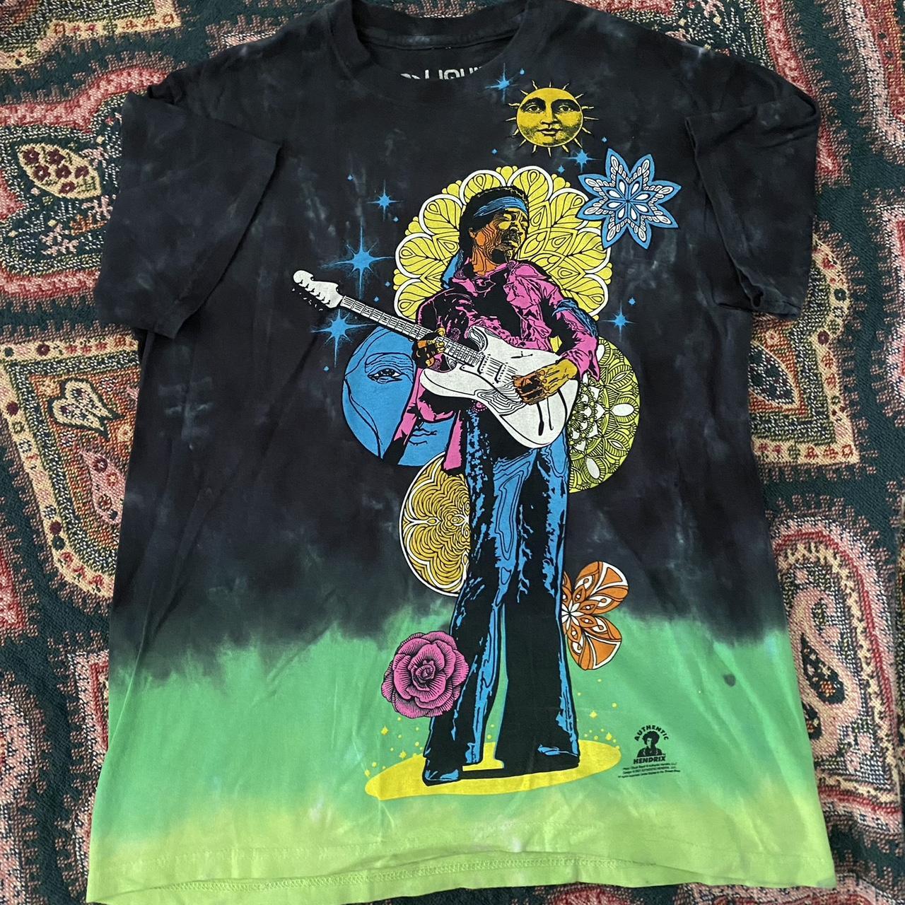 jimi hendrix tie dye shirts