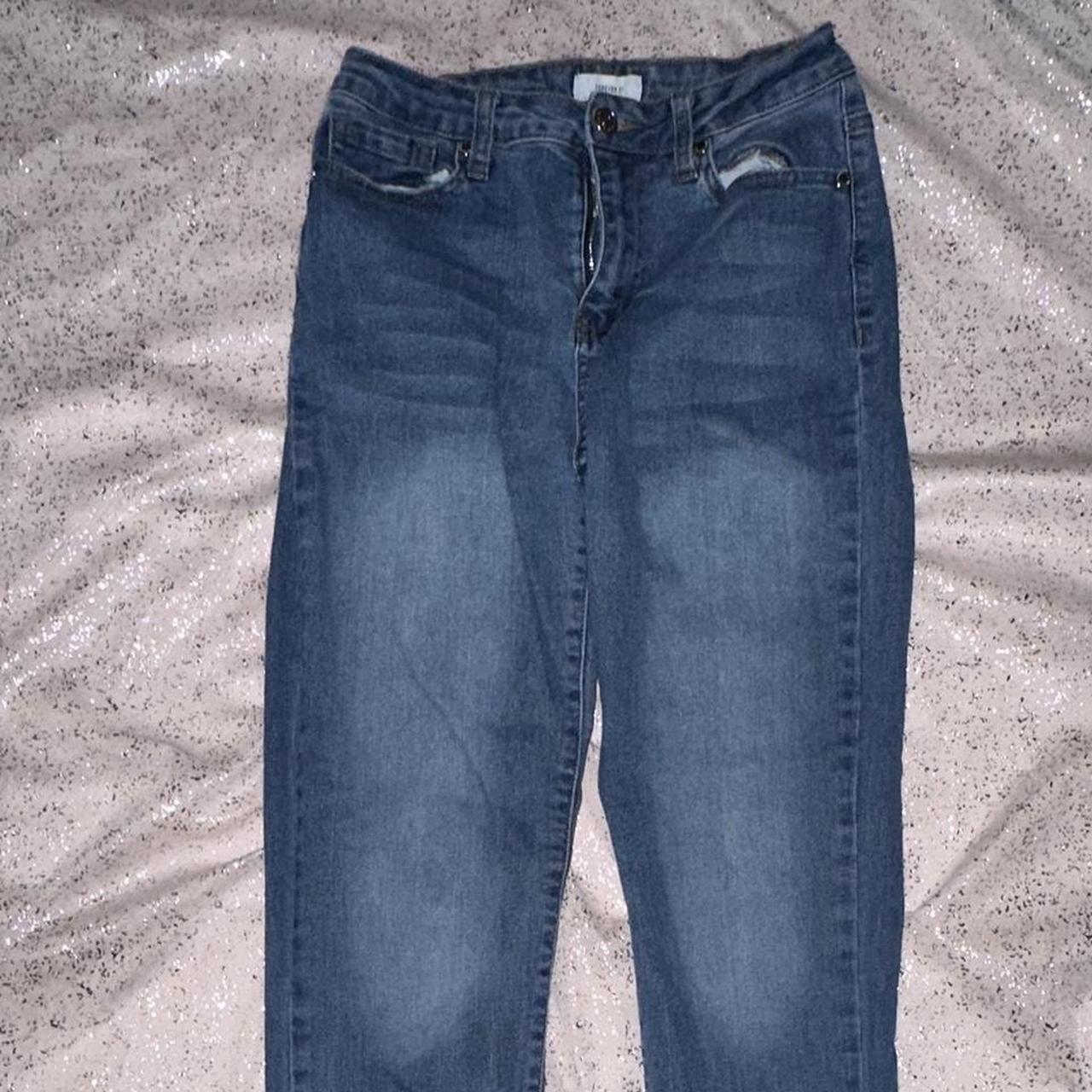 Forever 21 Women's Blue Jeans | Depop