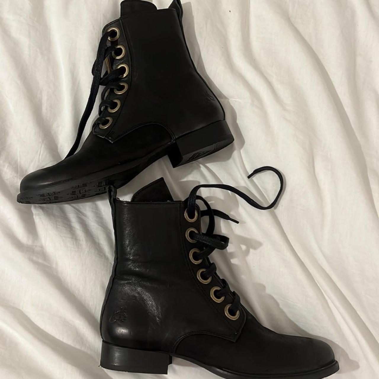 John Fluevog Biblio Boots BRAND NEW Never Worn New... - Depop