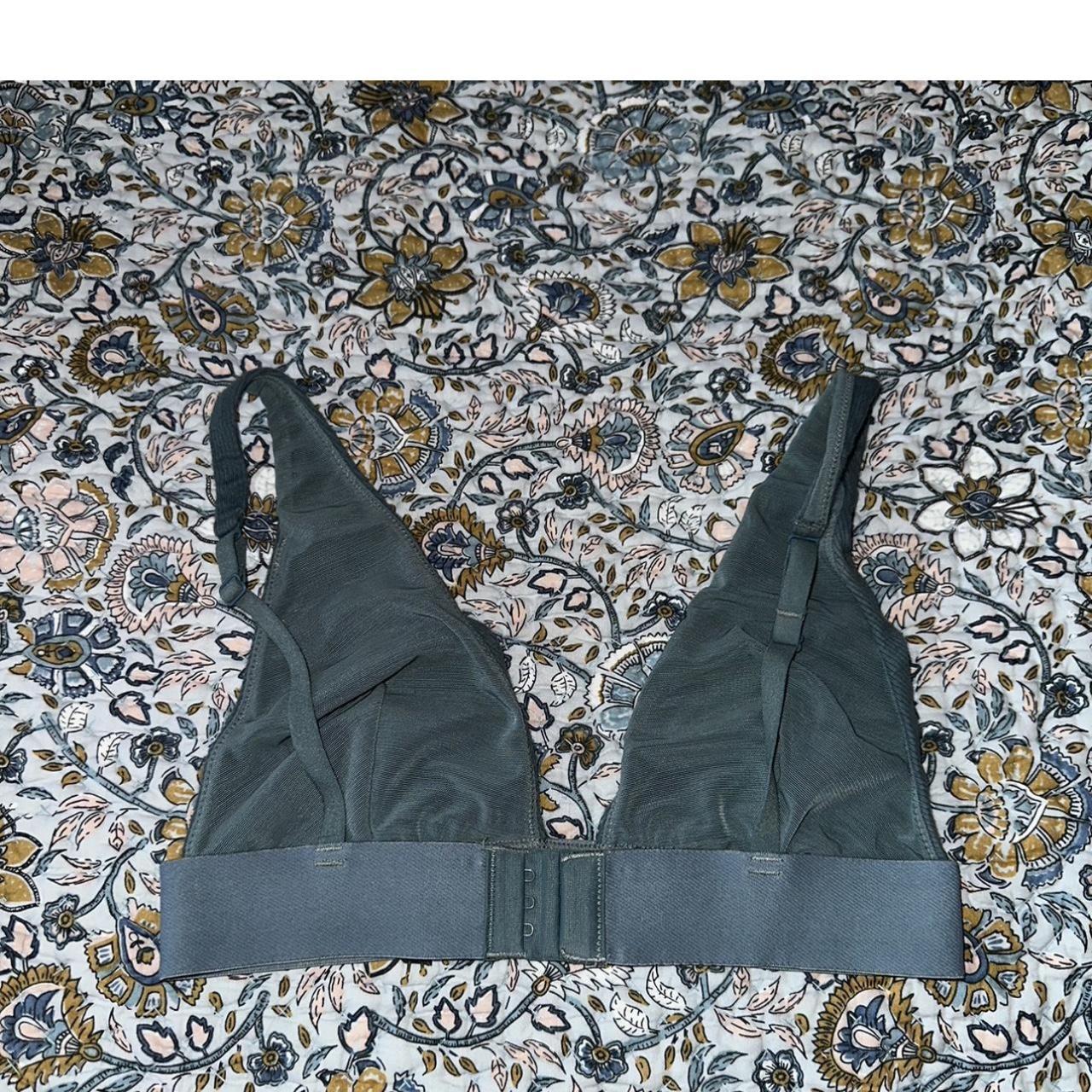 Skims cotton plunge bralette, used but in good