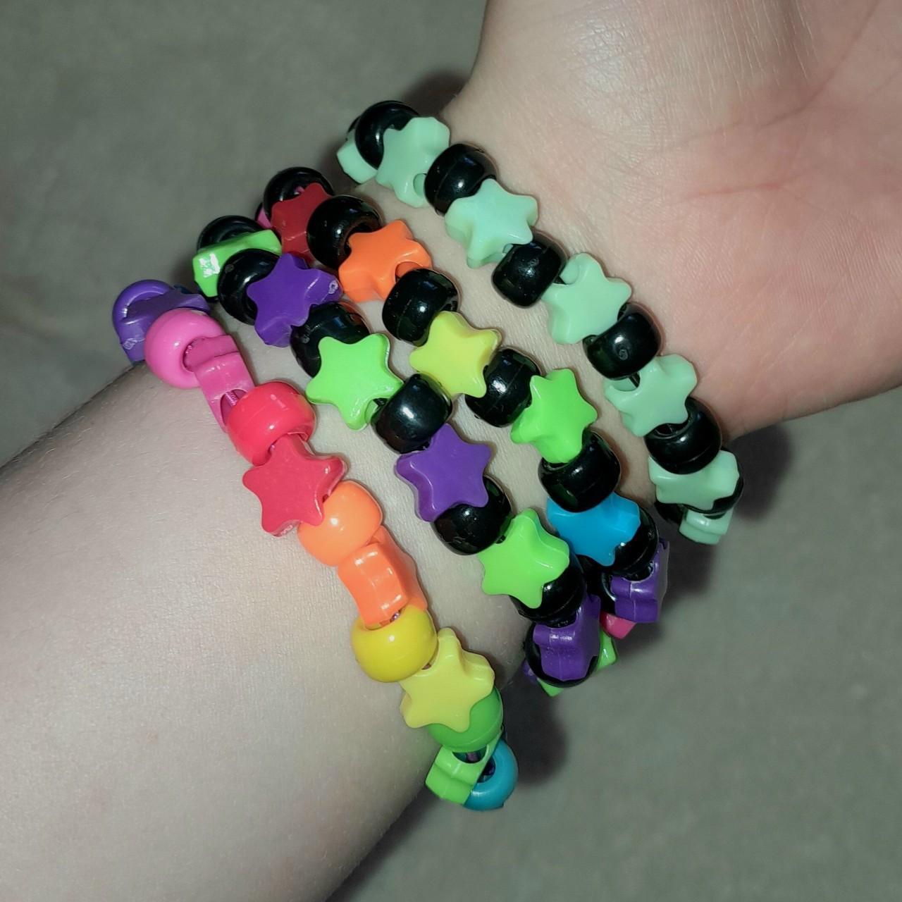 star kandi set 4 singles ⭐ handmade string is... Depop