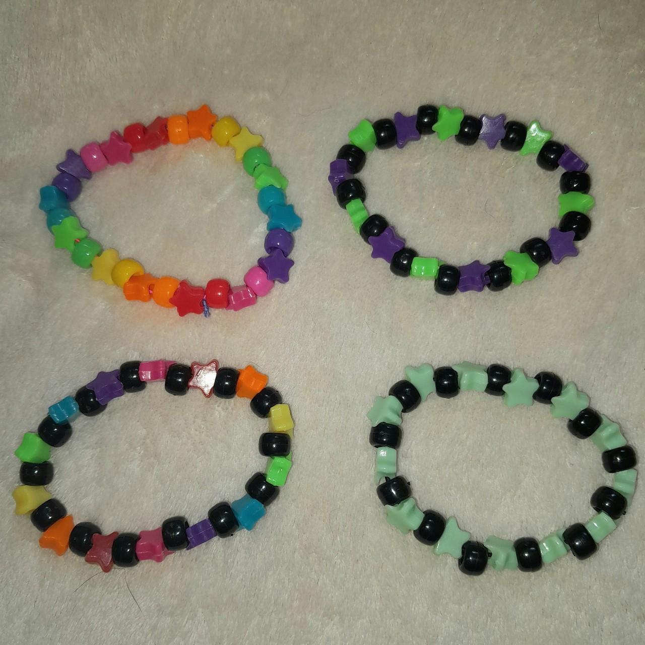 star kandi set 4 singles ⭐ handmade string is... Depop