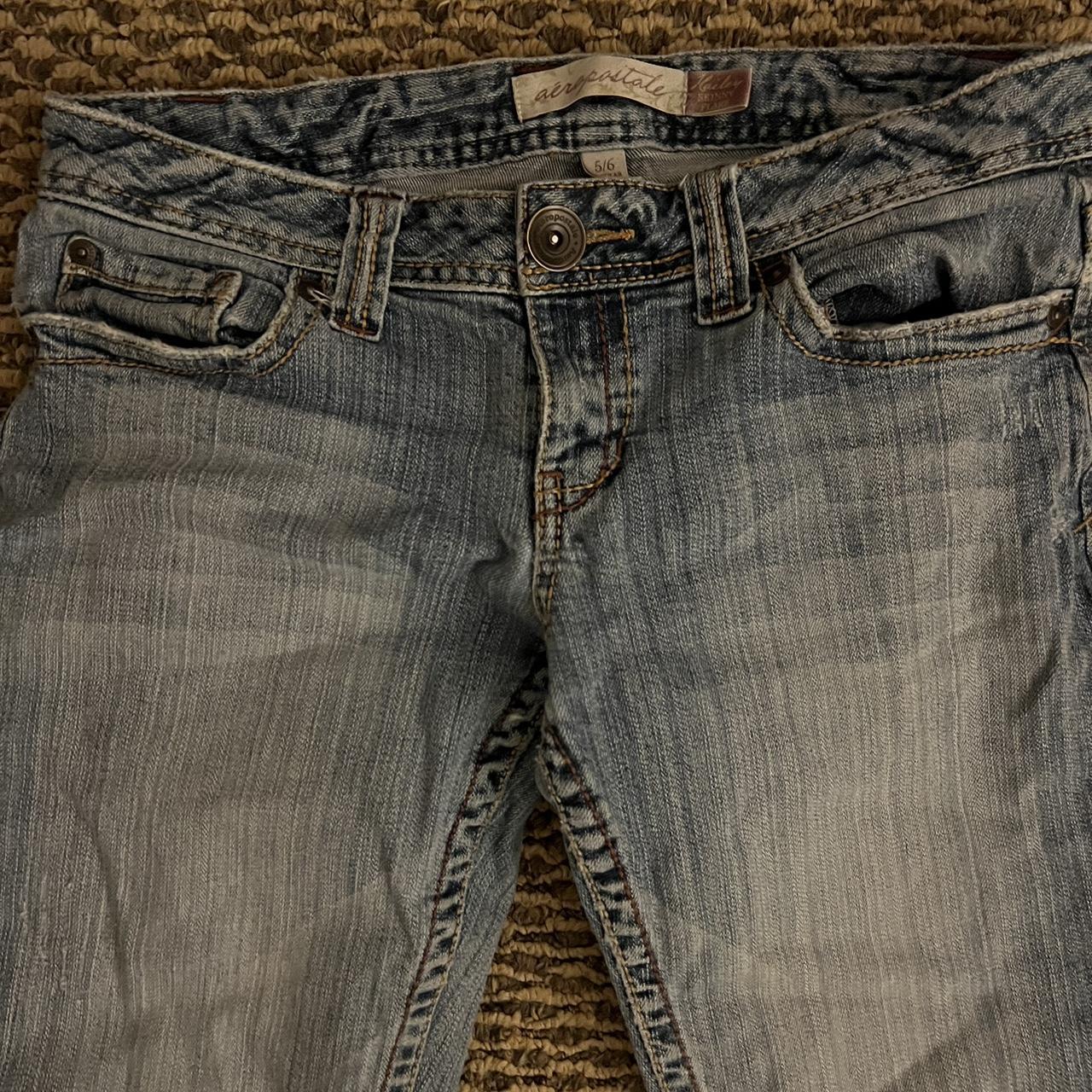 2000s Aeropostale low rise bootcut jeans Absolutely... - Depop