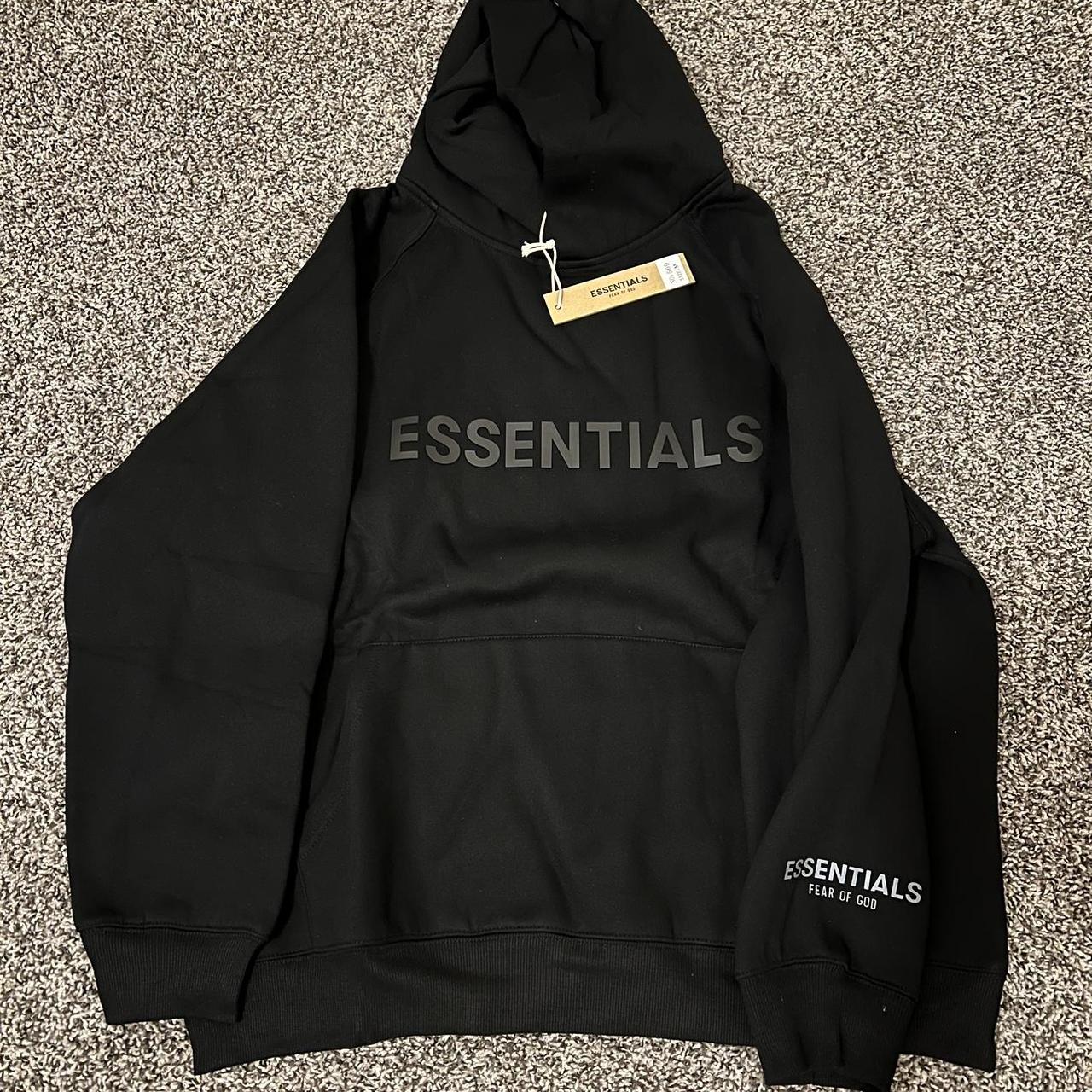 Essentials Hoodie Black Medium