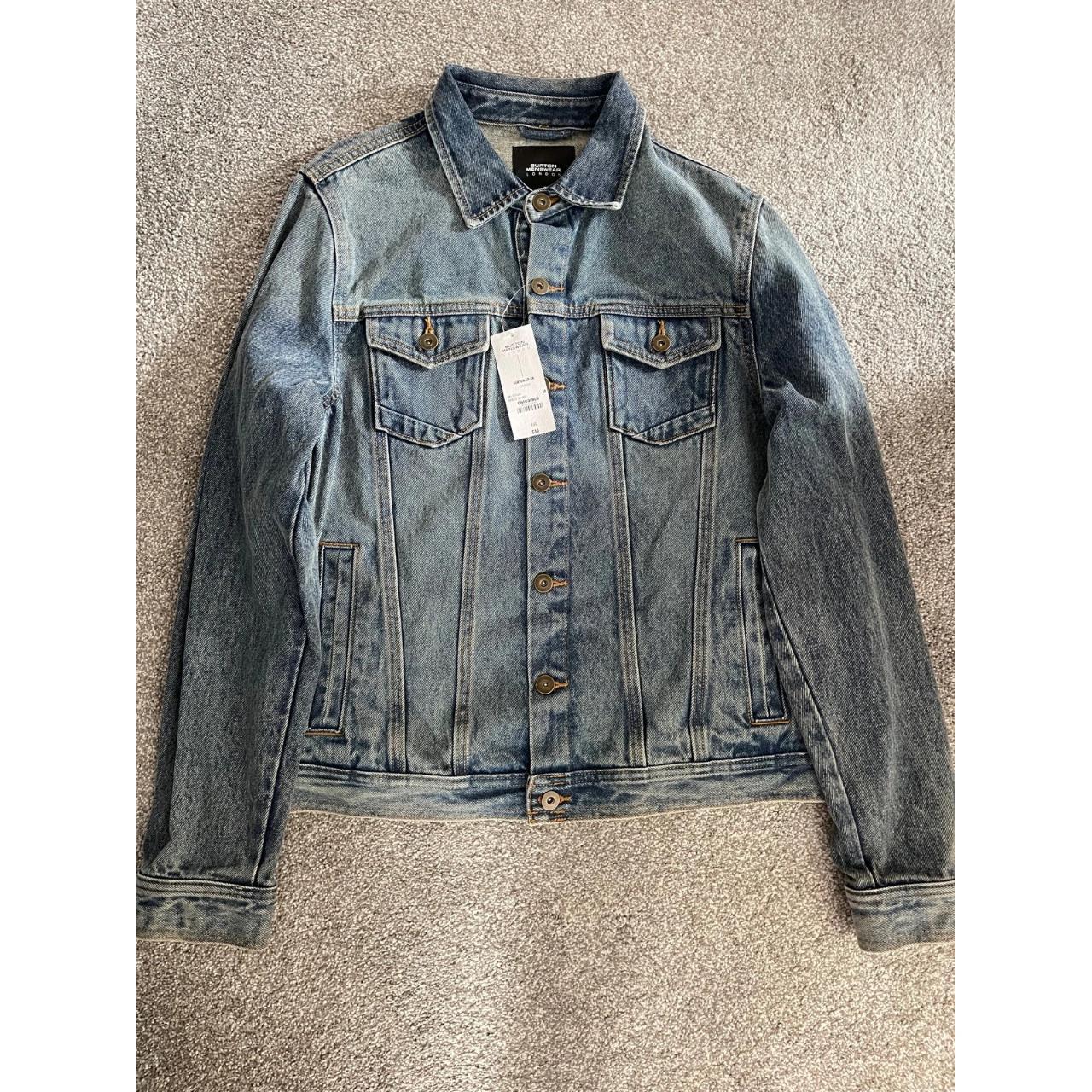 Burton denim jacket hotsell