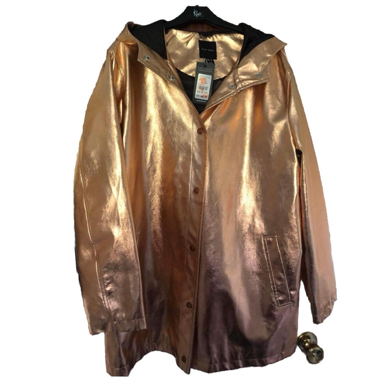 Rose gold clearance rain jacket