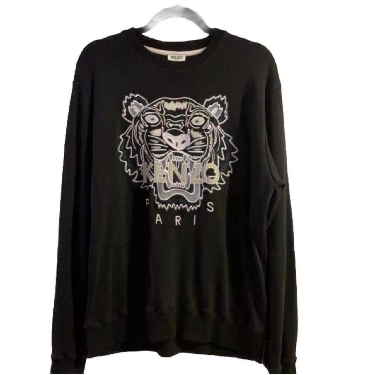 Black kenzo jumper best sale