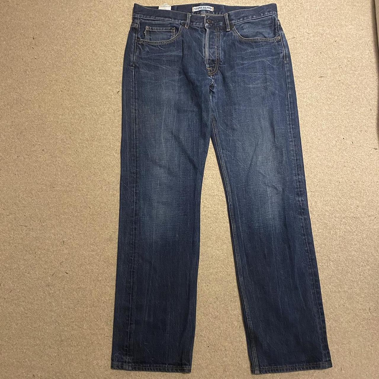 Basically unworn stoney jeans Waist 34 Length 32... - Depop