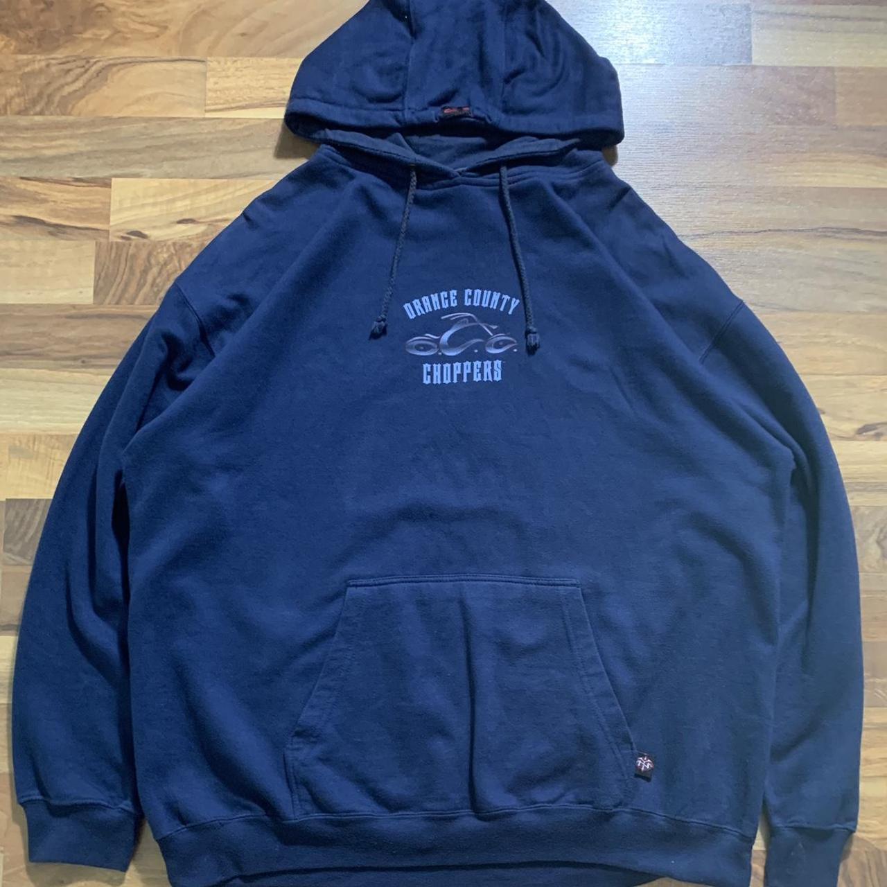 Burton Men's Navy Hoodie | Depop