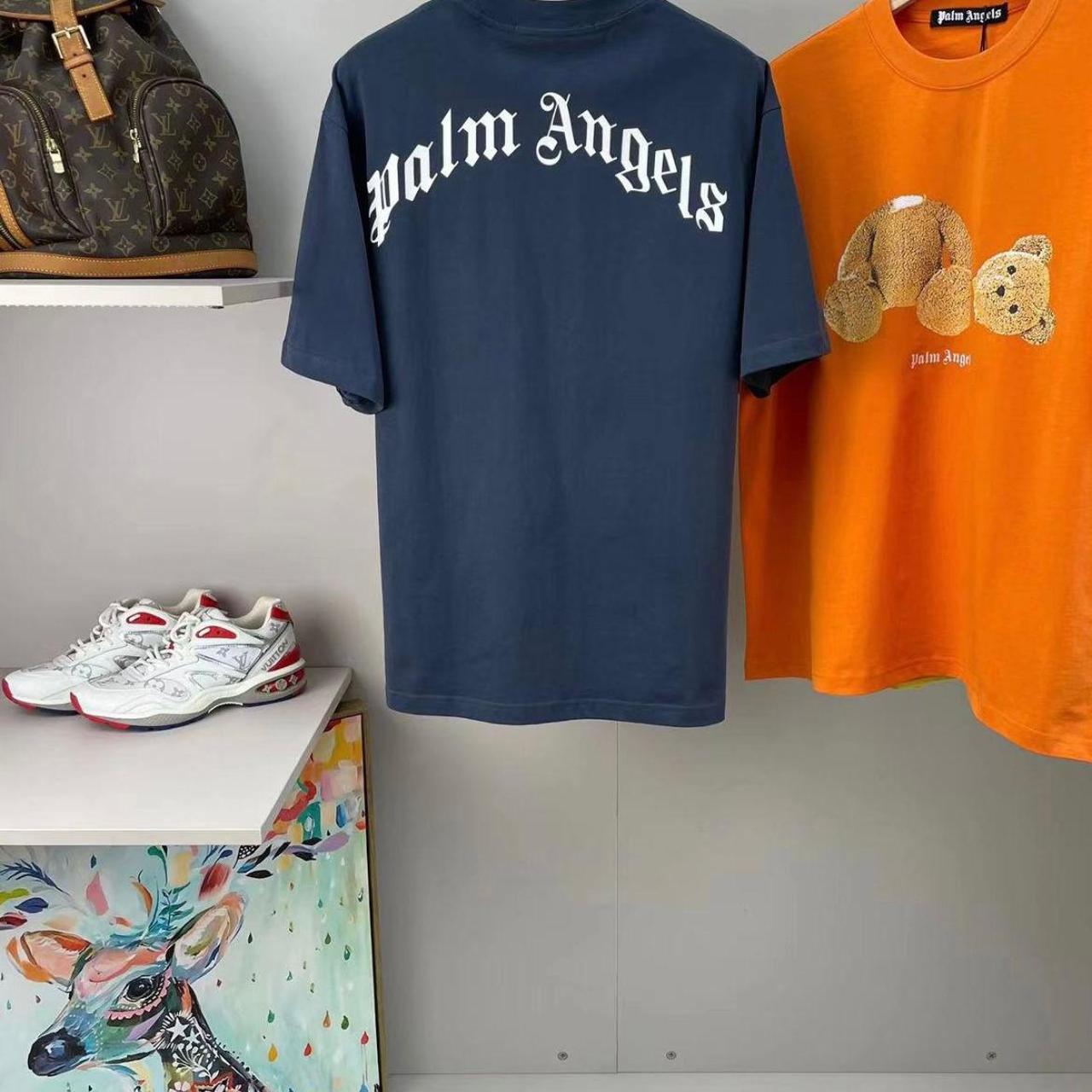 Palm Angels Men's multi T-shirt | Depop