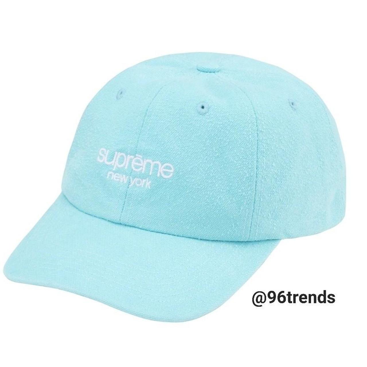 Light blue shop supreme hat