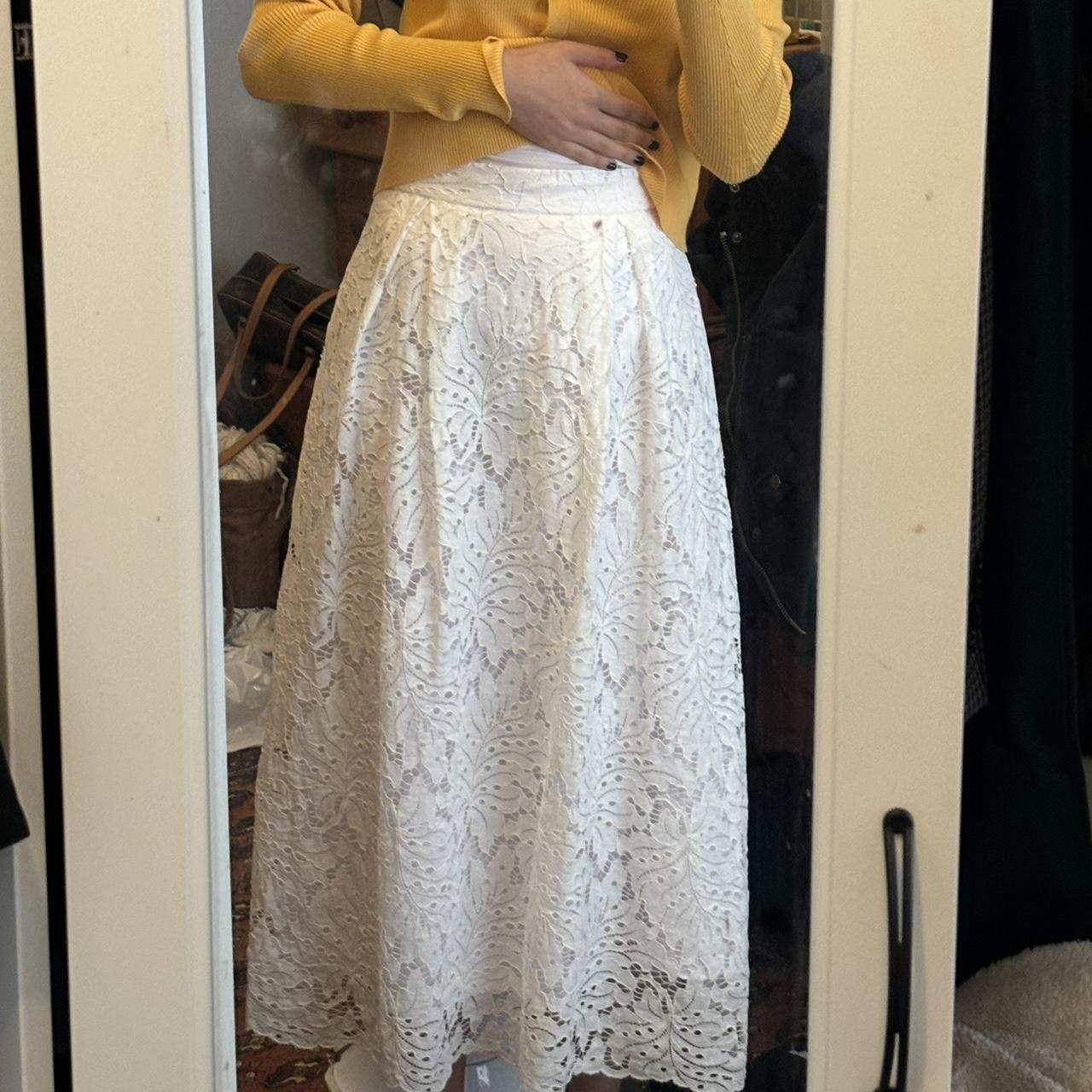 Brand new never worn white midi/maxi