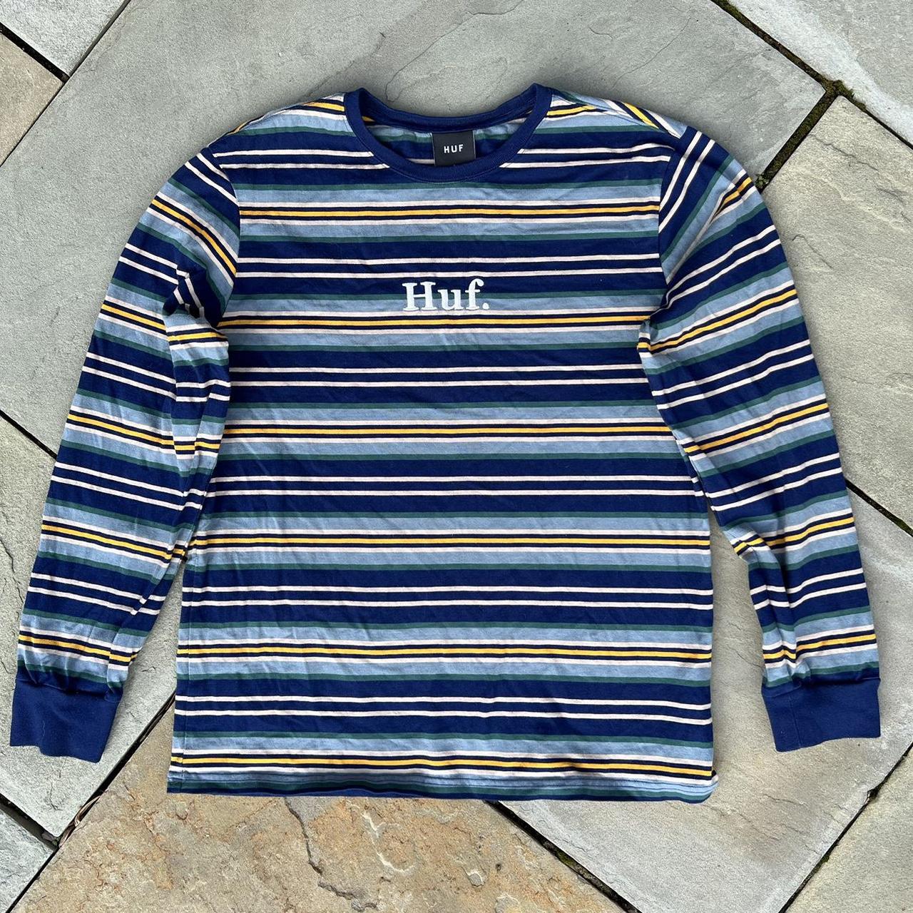 Striped hotsell huf shirt