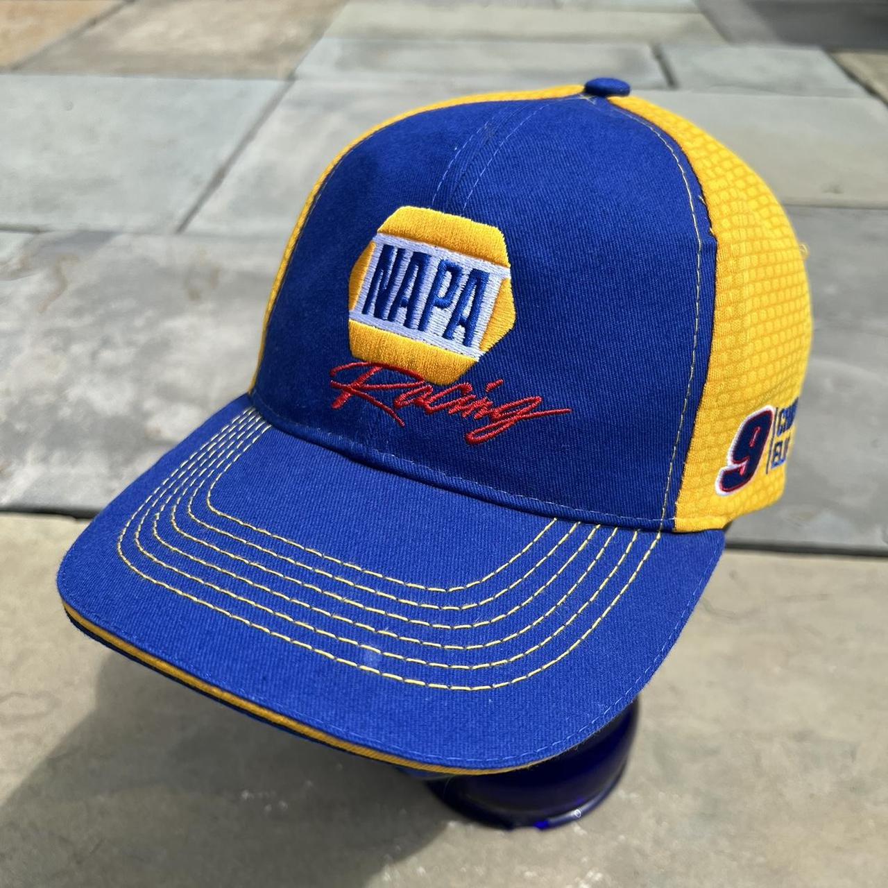 Nascar NAPA Racing Chase Elliot 9 SnapBack hat Blue | Depop