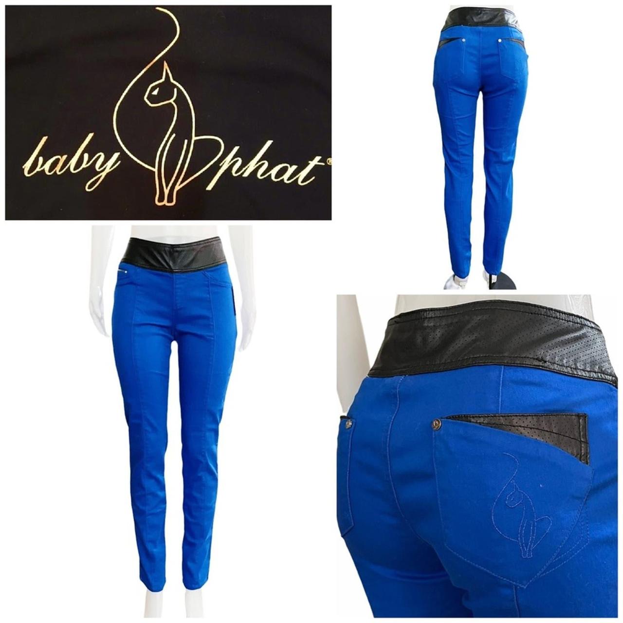 VINTAGE Baby Phat Cobalt buy Blue Jeggings