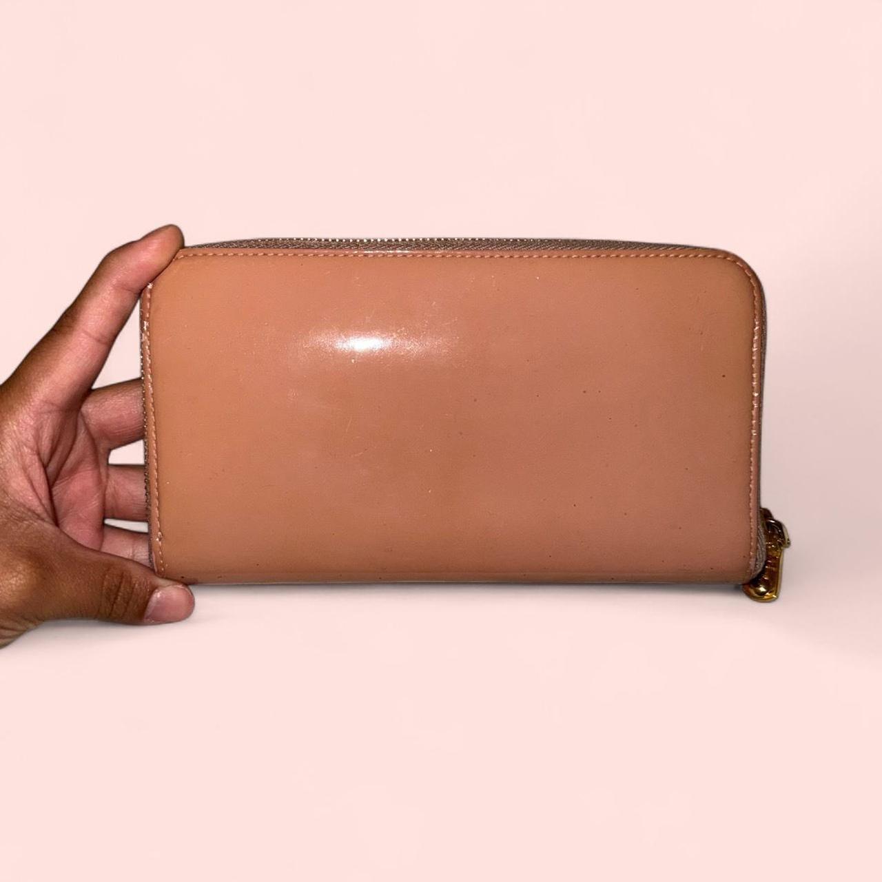 Miu Miu Women's Wallets - Pink – MIU MIU Enamel Z… - image 3