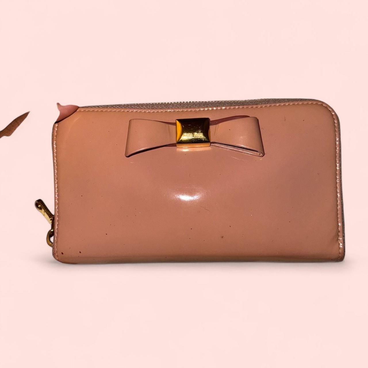 Miu Miu Women's Wallets - Pink – MIU MIU Enamel Z… - image 2