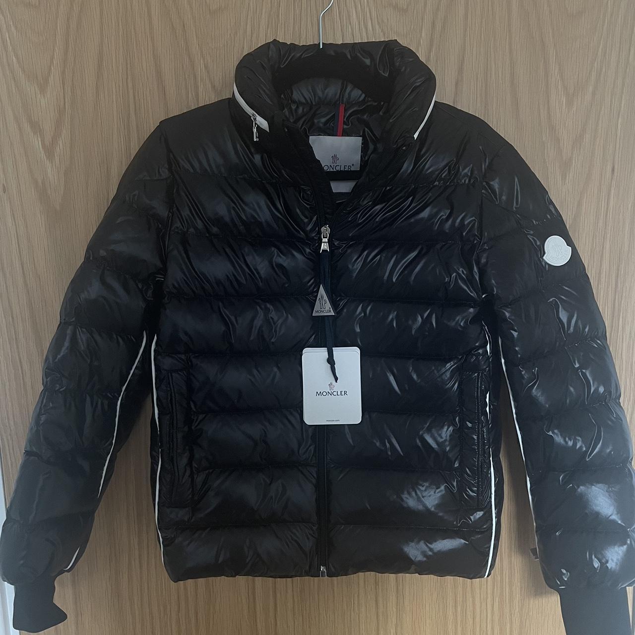 MONCLER jacket. BRAND NEW. Includes good. Size 14... - Depop